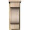 Ekena Millwork Newport Rough Sawn Corbel w/Backplate, Douglas Fir, 8"W x 12"D x 20"H COR08X12X20NEW01RDF - alternate 3